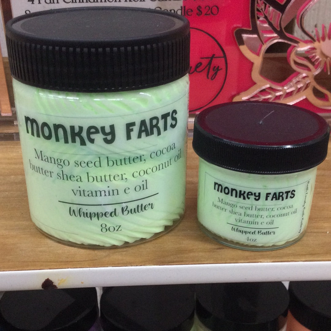 “Monkey Farts” Whipped Body Butter