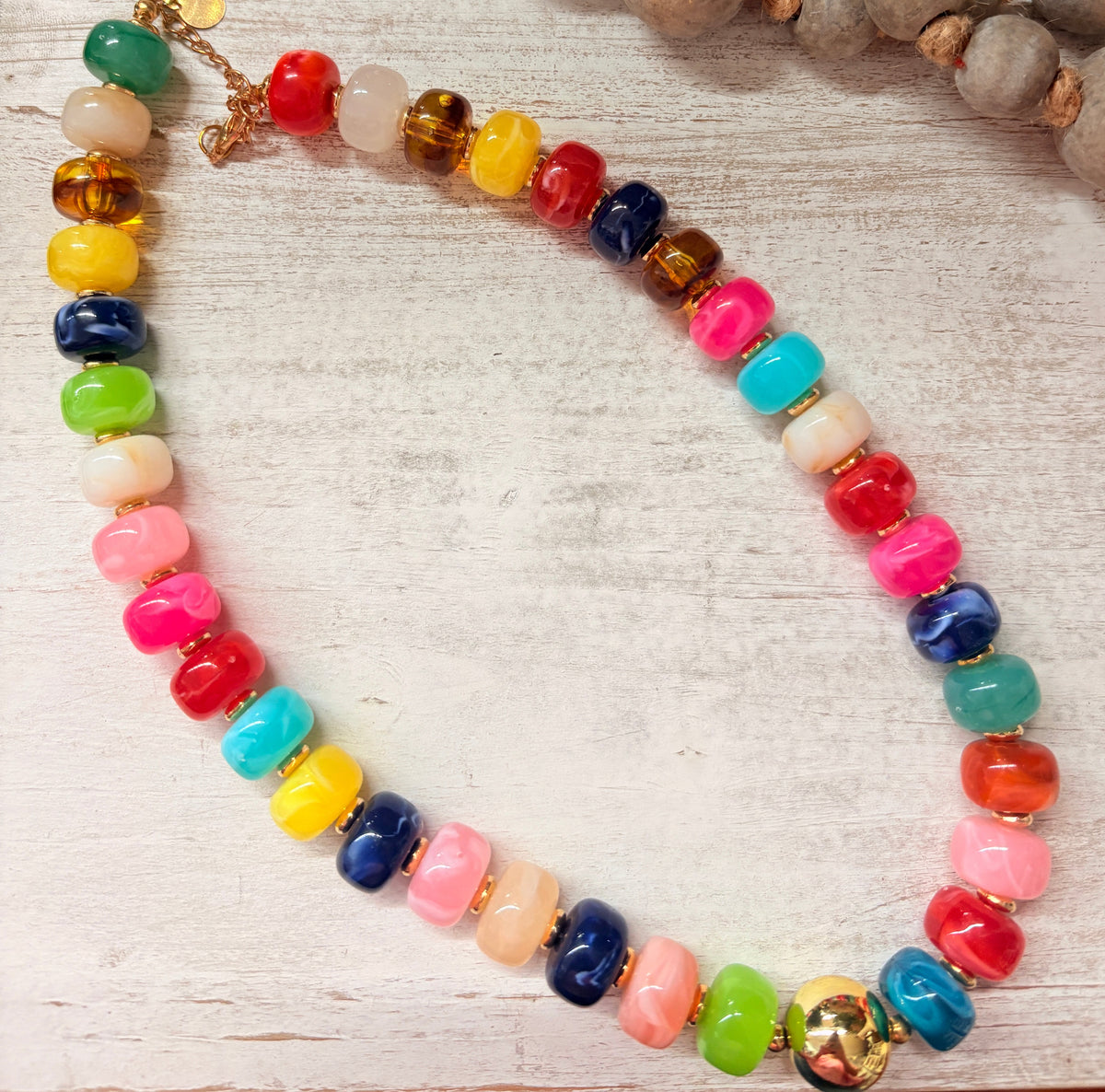 Chunky Beaded Necklace