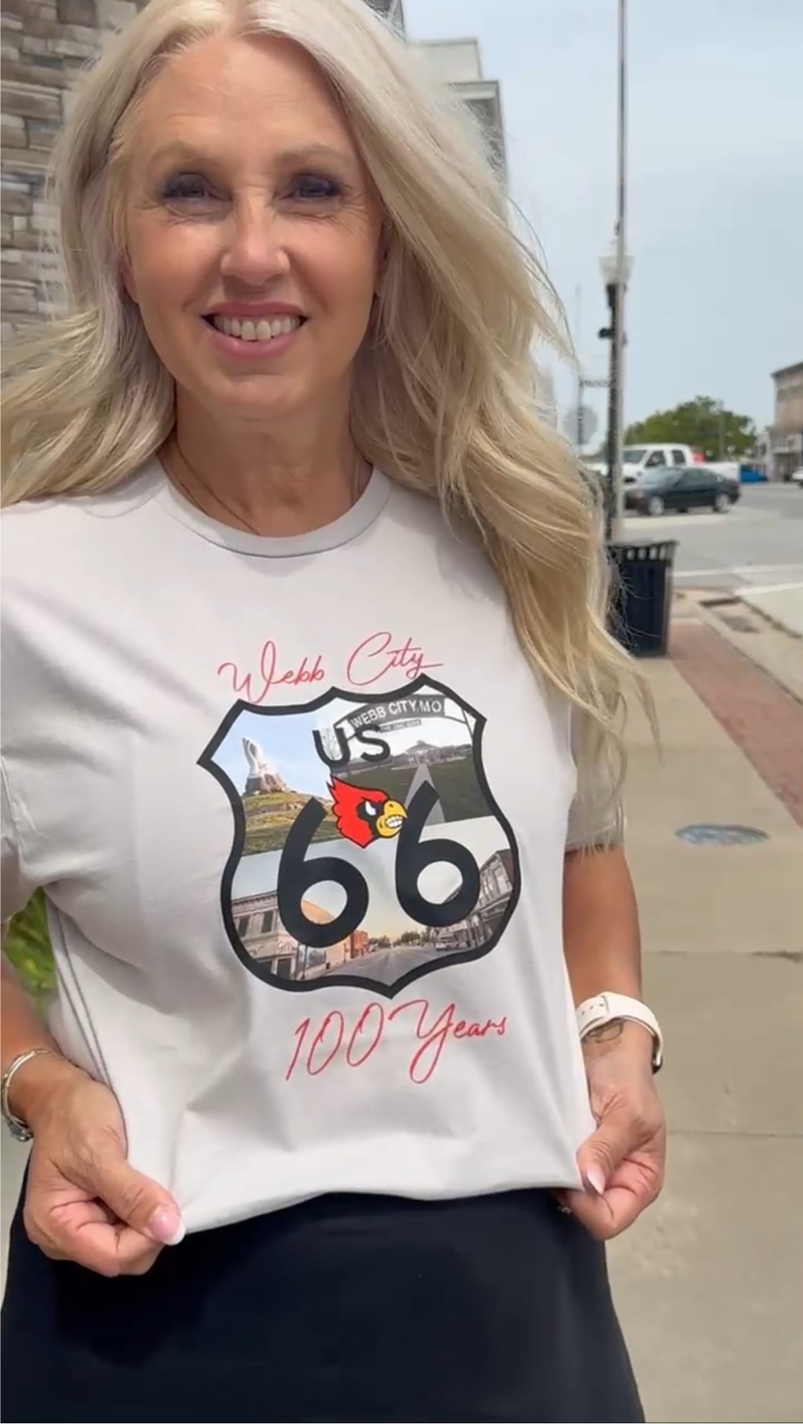 Webb City Route 66 Tee