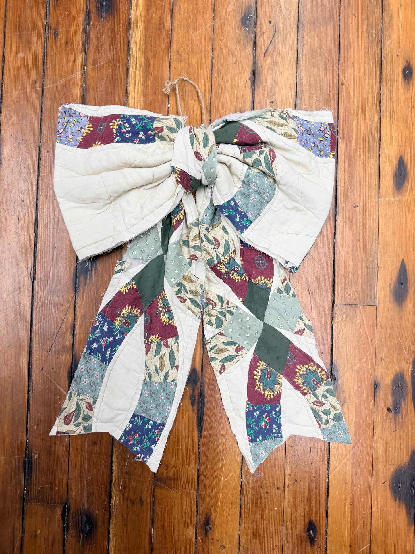 Handmade Vintage Style Quilted Bows