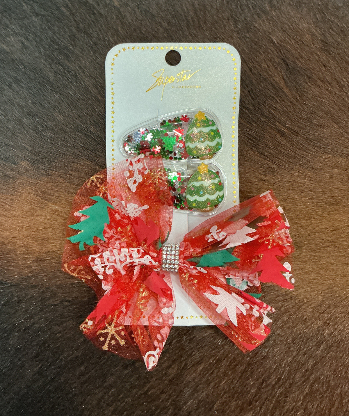 Christmas Hair Bow