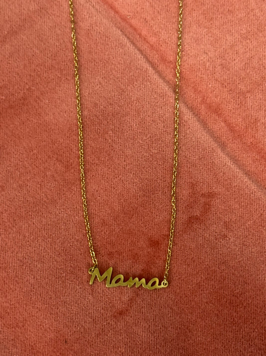 Mama Gold Necklace