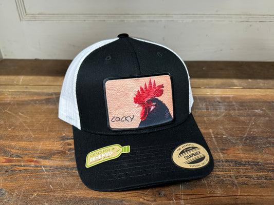 Cocky Rooster Hat - Black