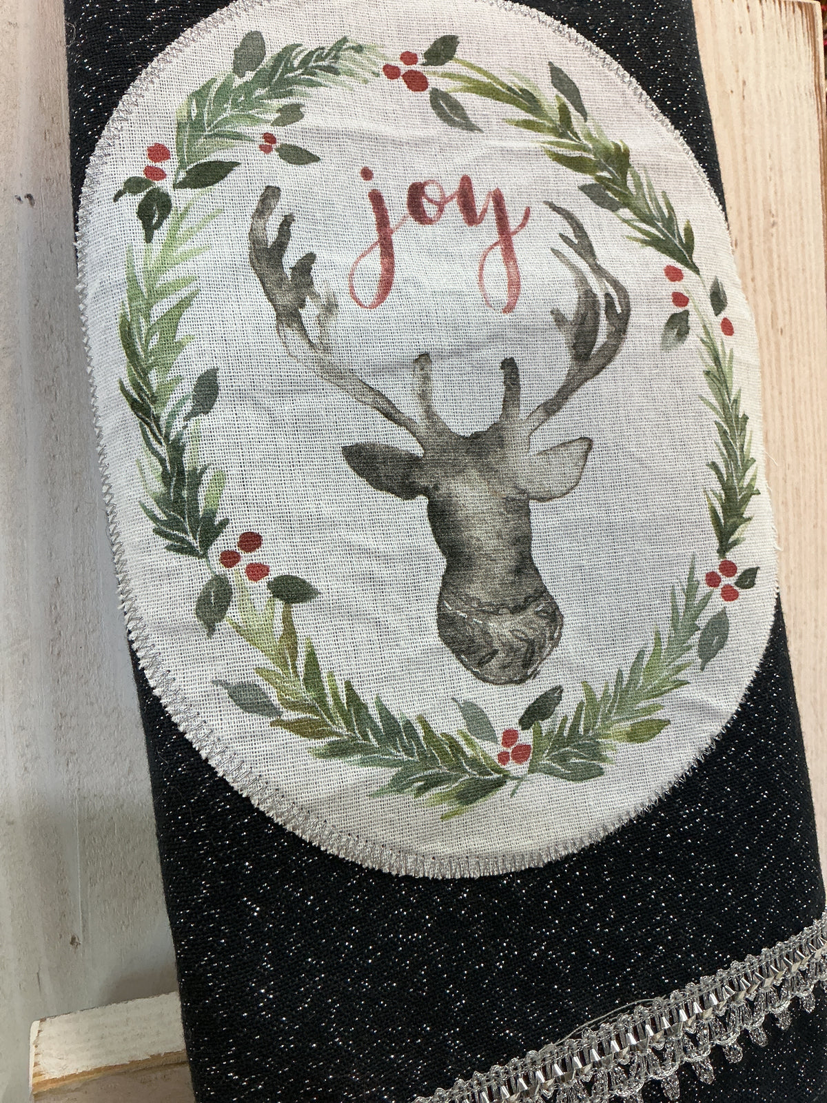Reindeer Joy Hand Towel