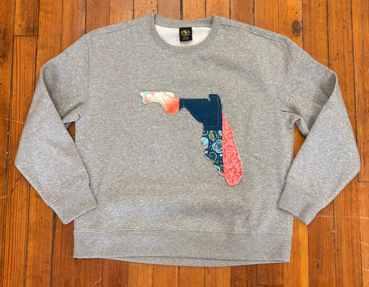 Vintage Quilt State of Florida Sweatshirt