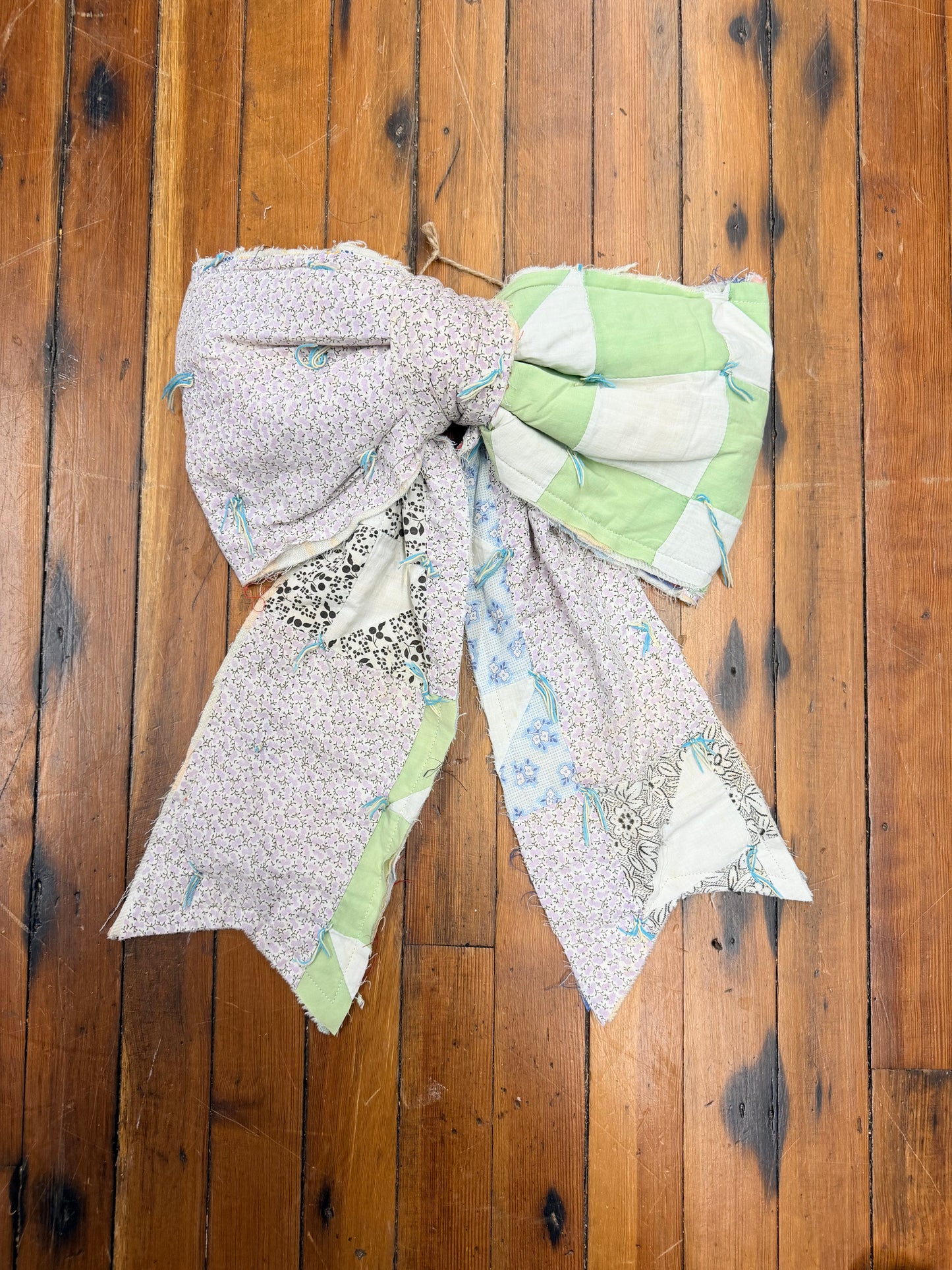 Handmade Vintage Style Quilted Bows