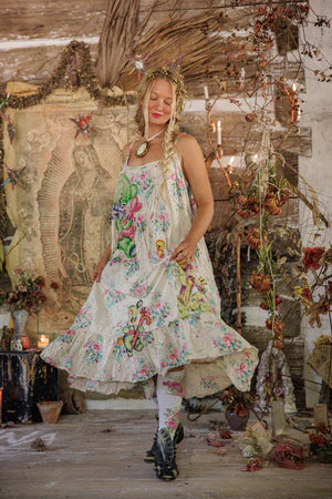 Magnolia Pearl Appliqué Vianney Slip Dress - Bed of Roses