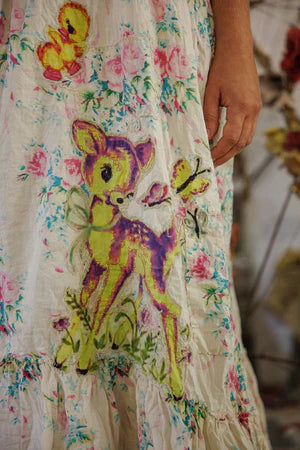 Magnolia Pearl Appliqué Vianney Slip Dress - Bed of Roses