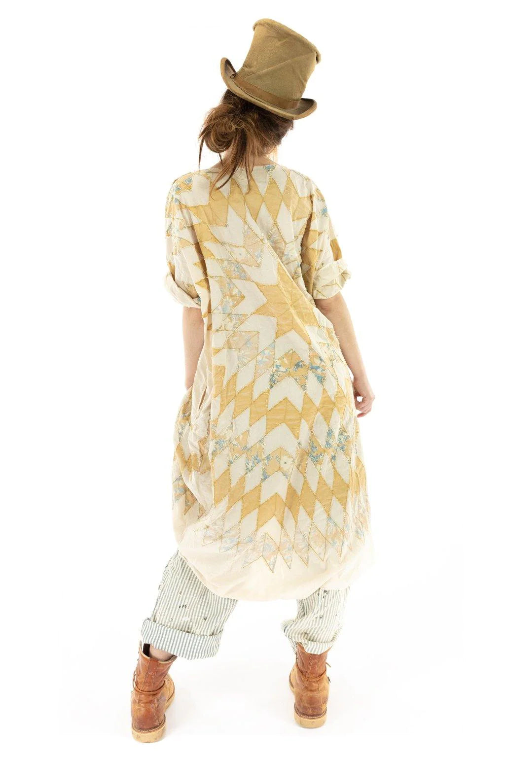 Magnolia Pearl Quiltwork Artist Smock Dress - Marisol