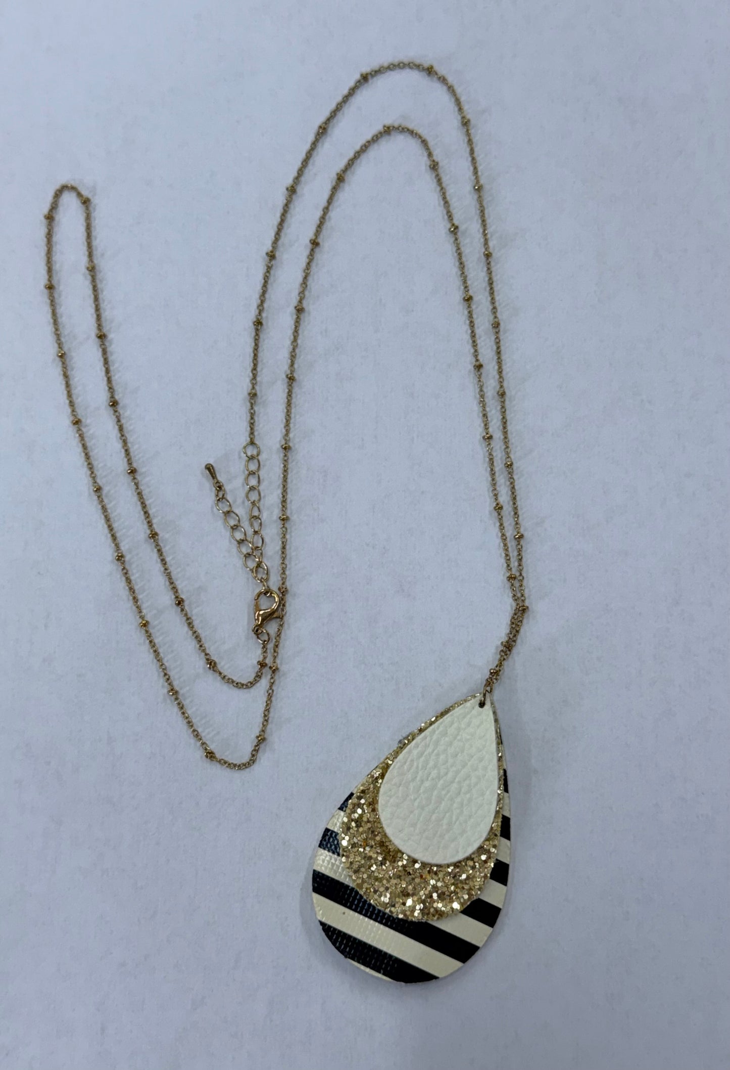Layered Teardrop Necklace