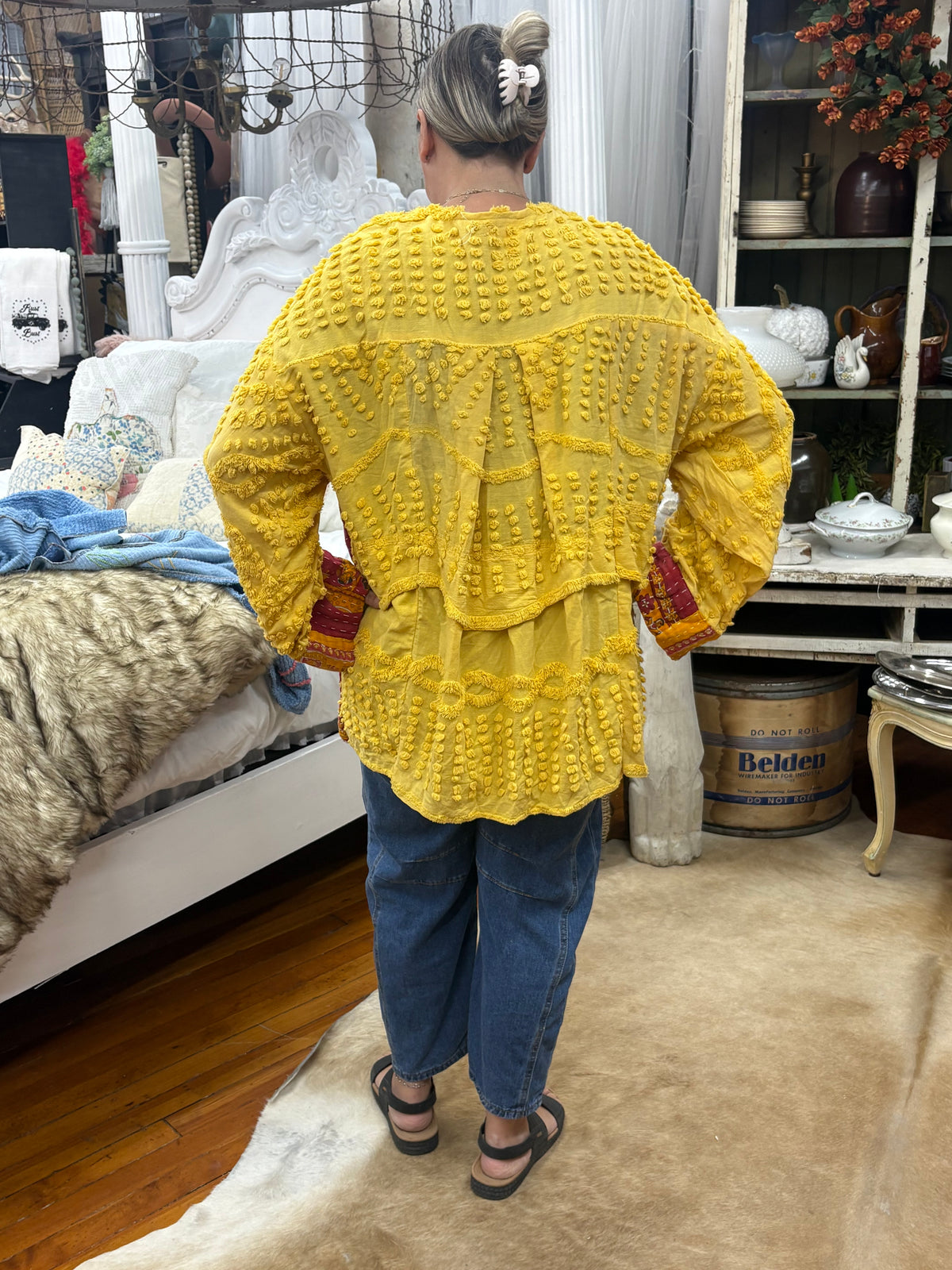 Handmade Vintage Style Kantha Jacket