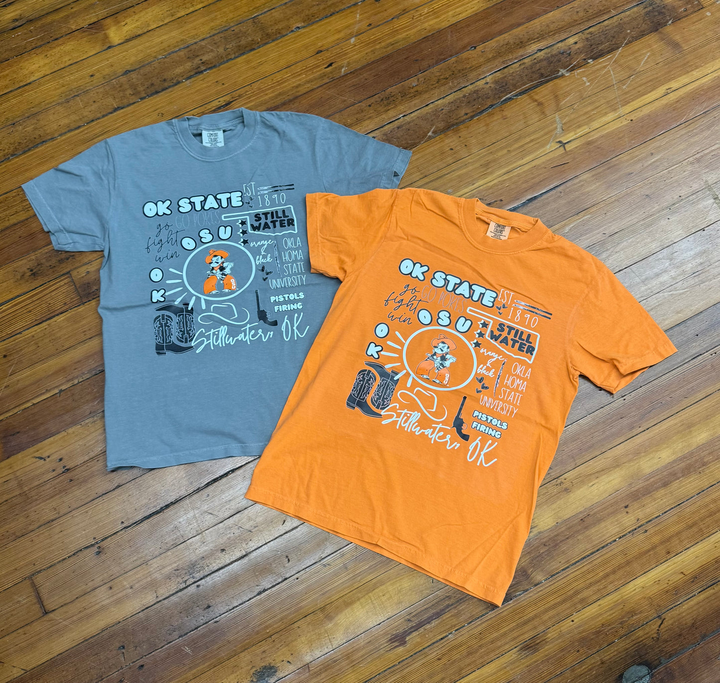 Oklahoma State Go Pokes Tee