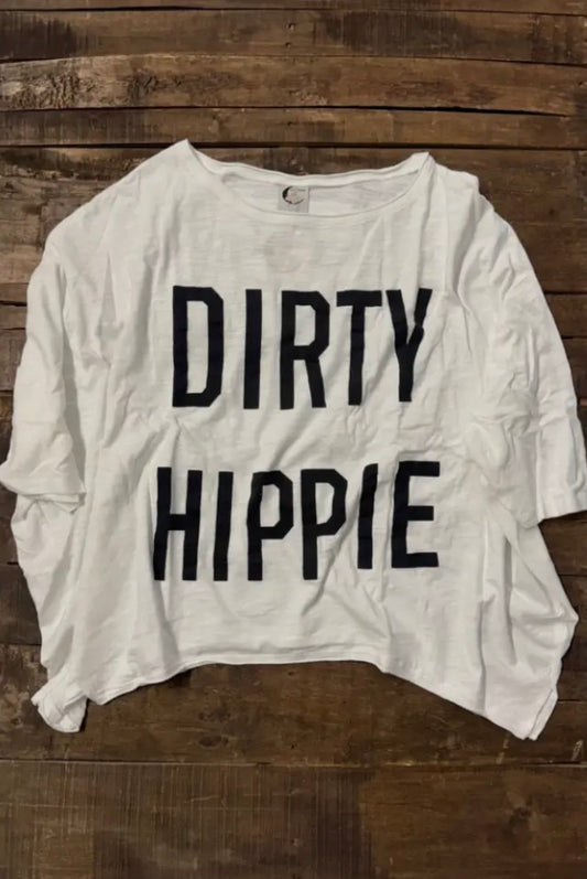 Jaded Gypsy Be Free Top - Dirty Hippie Parchment