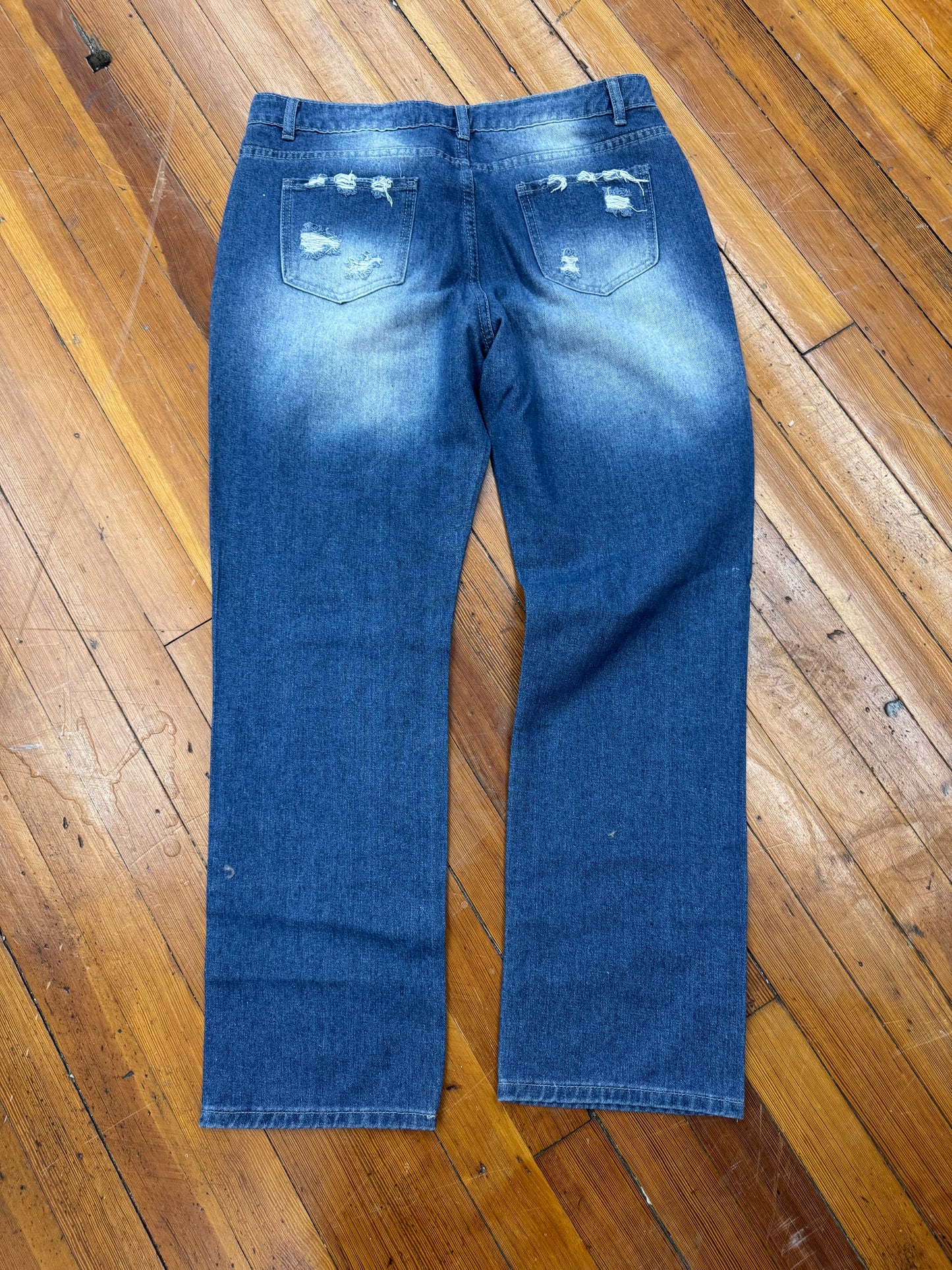 KC Chiefs Patchwork Jeans