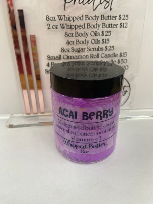 “Acai Berry” Whipped Body Butter