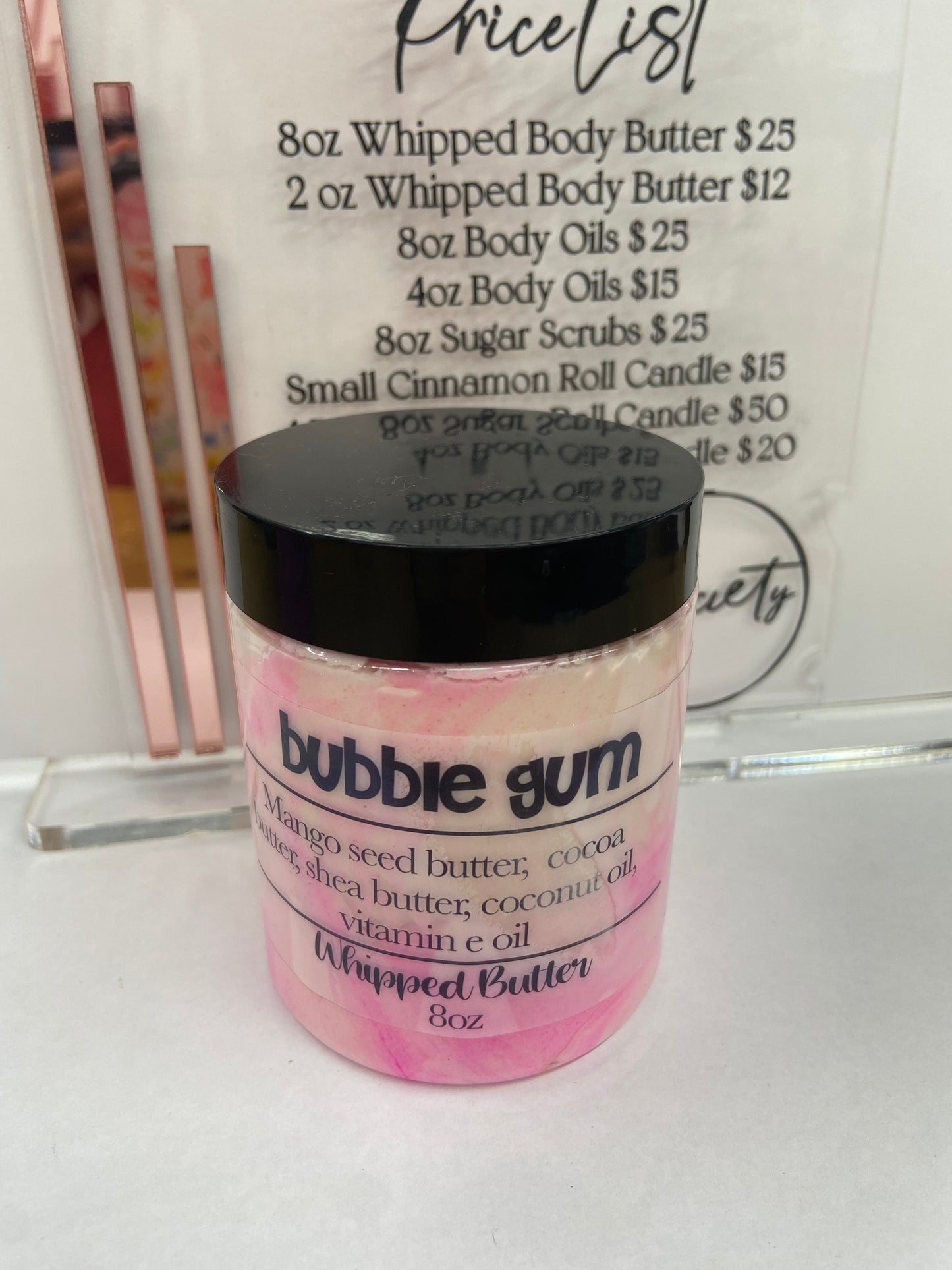 “Bubble Gum” Whipped Body Butter
