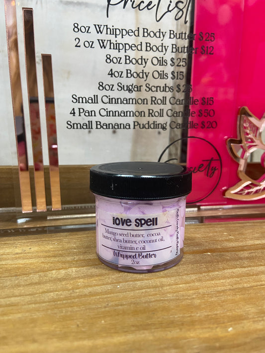 “Love Spell” Whipped Body Butter