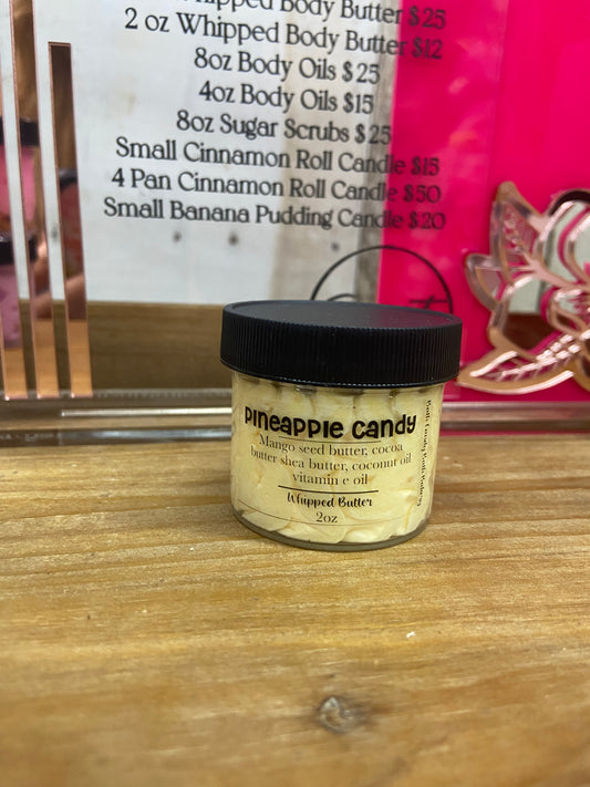 “Pineapple Candy” Whipped Body Butter