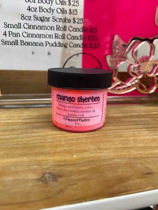 “Mango Sherbet” Whipped Body Butter