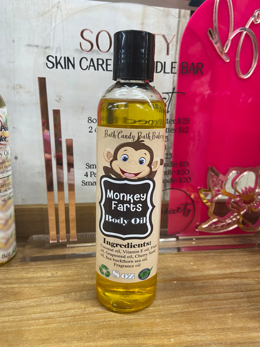 “Monkey Farts” Body Oil