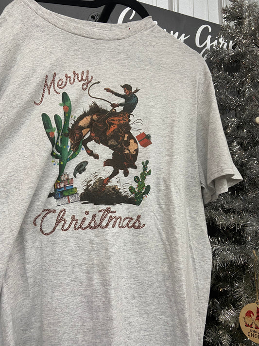 Christmas Cowboy Tee