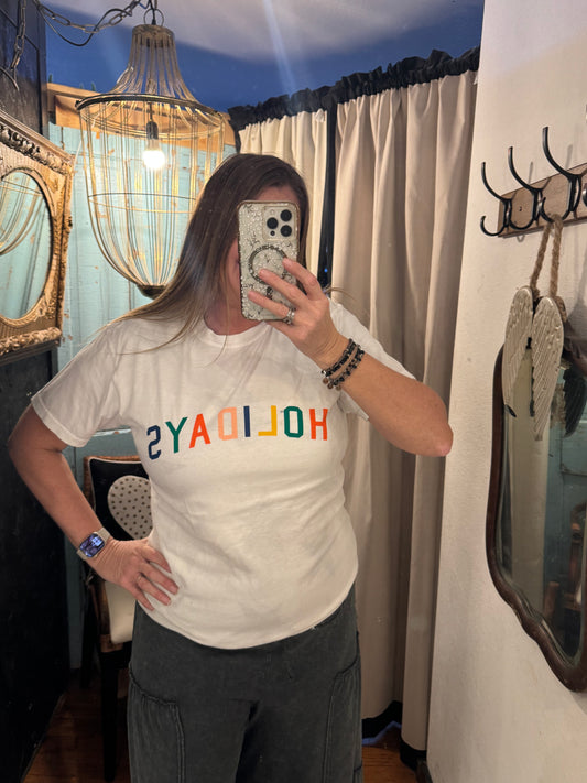 Colorful Holidays Graphic Tee