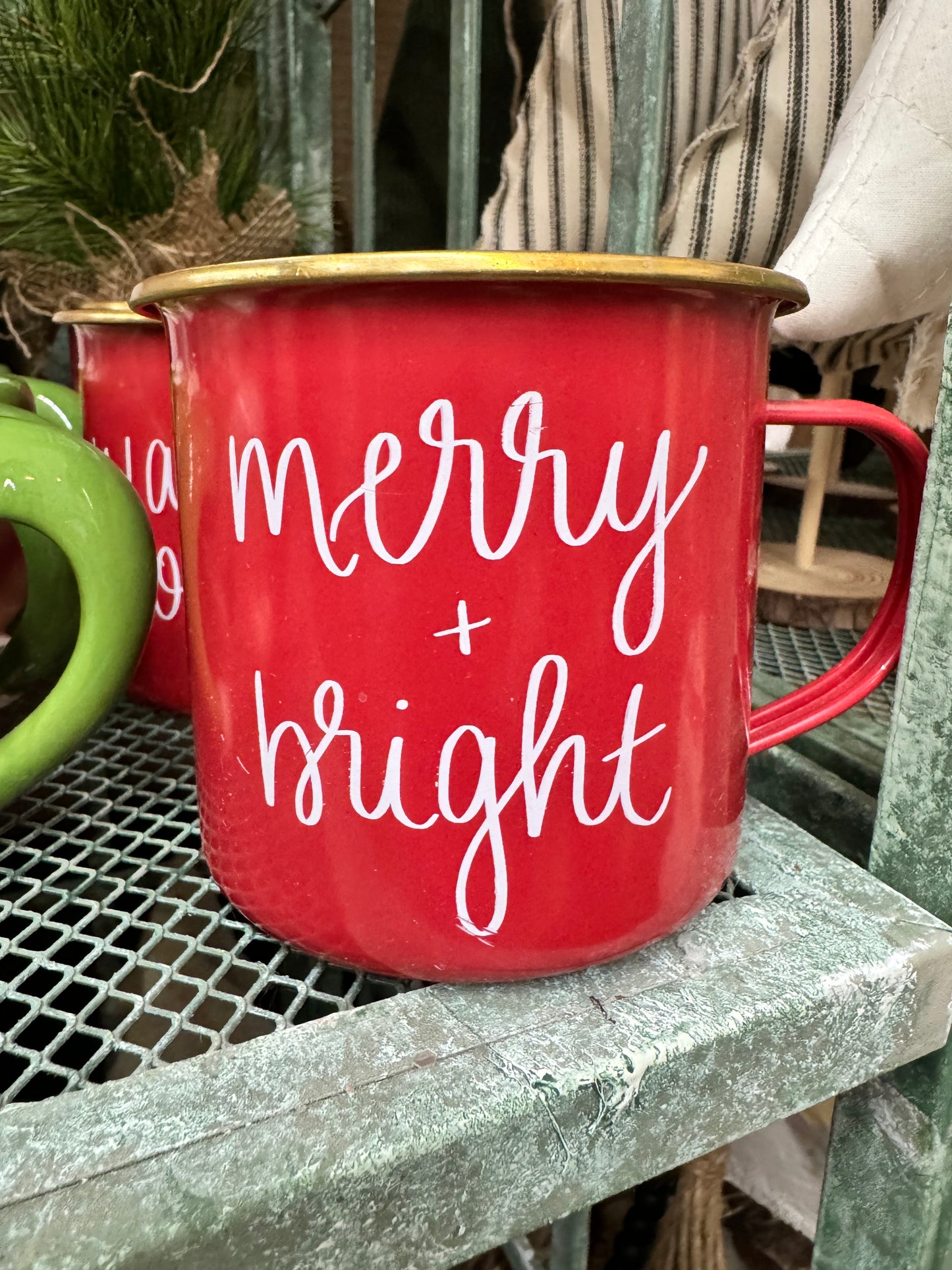 Merry & Bright Campfire Coffee Mug