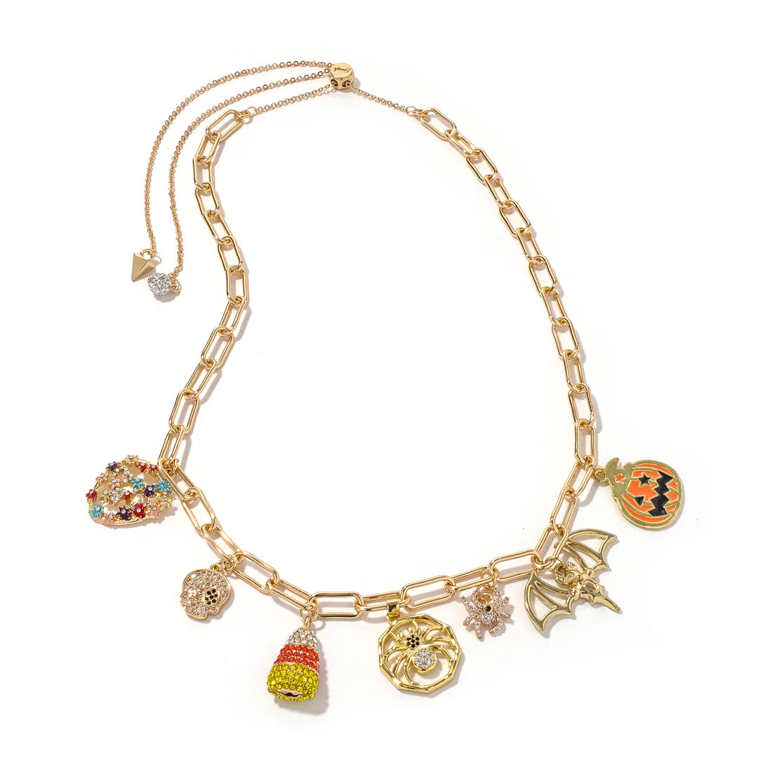 Erimish Halloween Charm Necklace