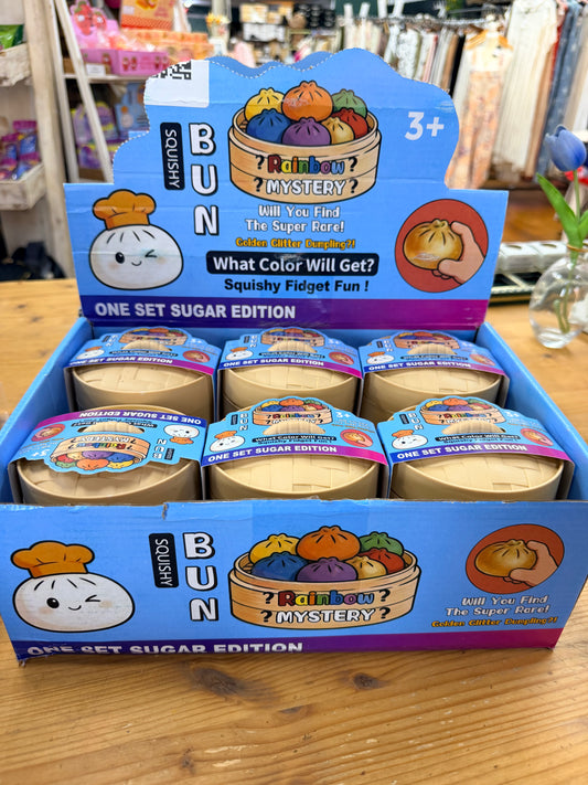 Mystery Rainbow Dumpling Bun Foam Squishy