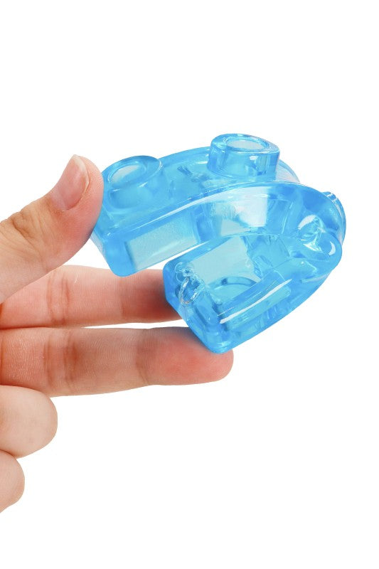 40 Count Colorful Gummy Squishy Sensory Building Blocks