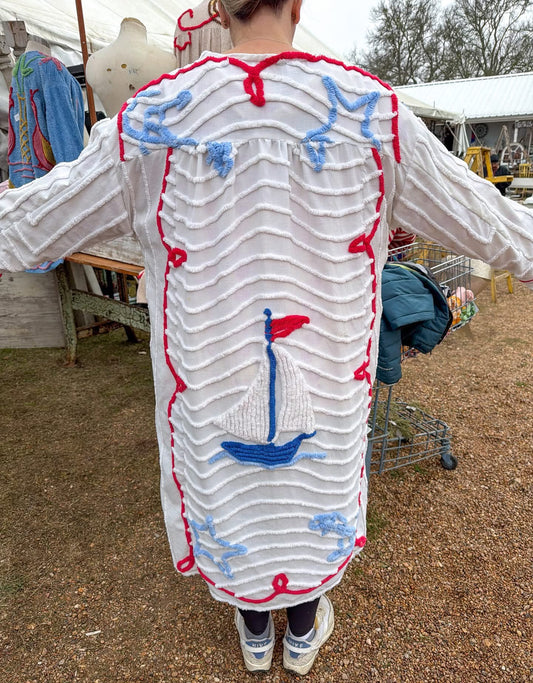 Handmade Sailboat Duster