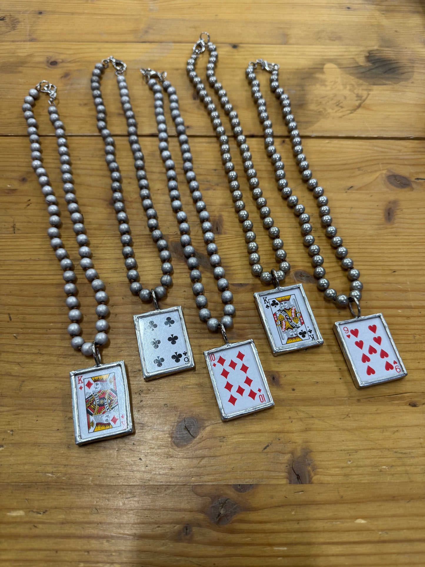 Playing Card Necklace