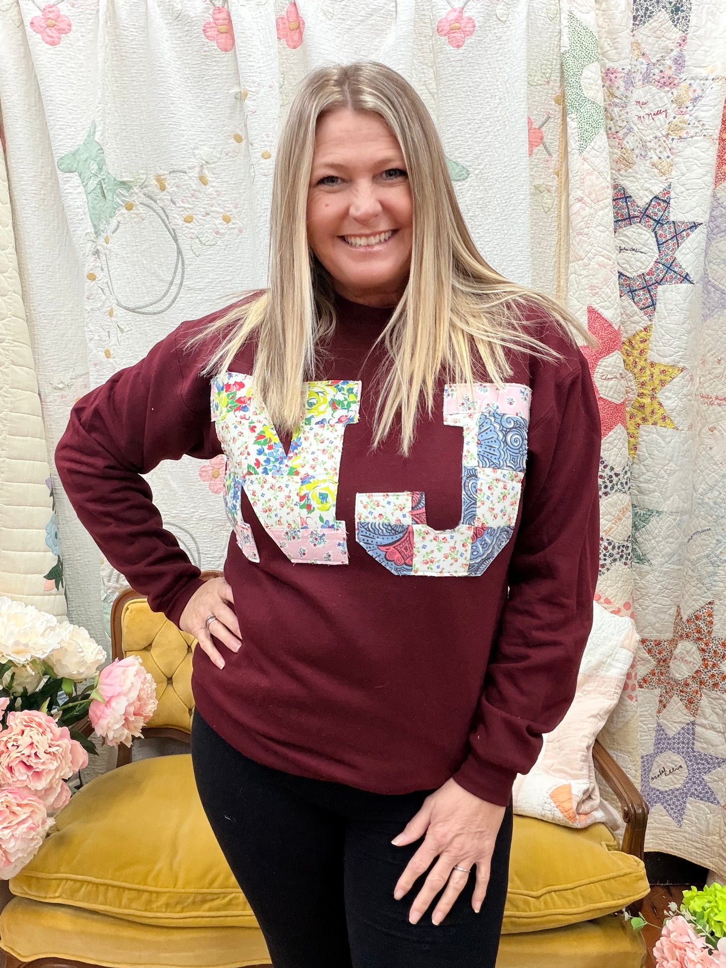 Vintage Quilt NJ Sweatshirt