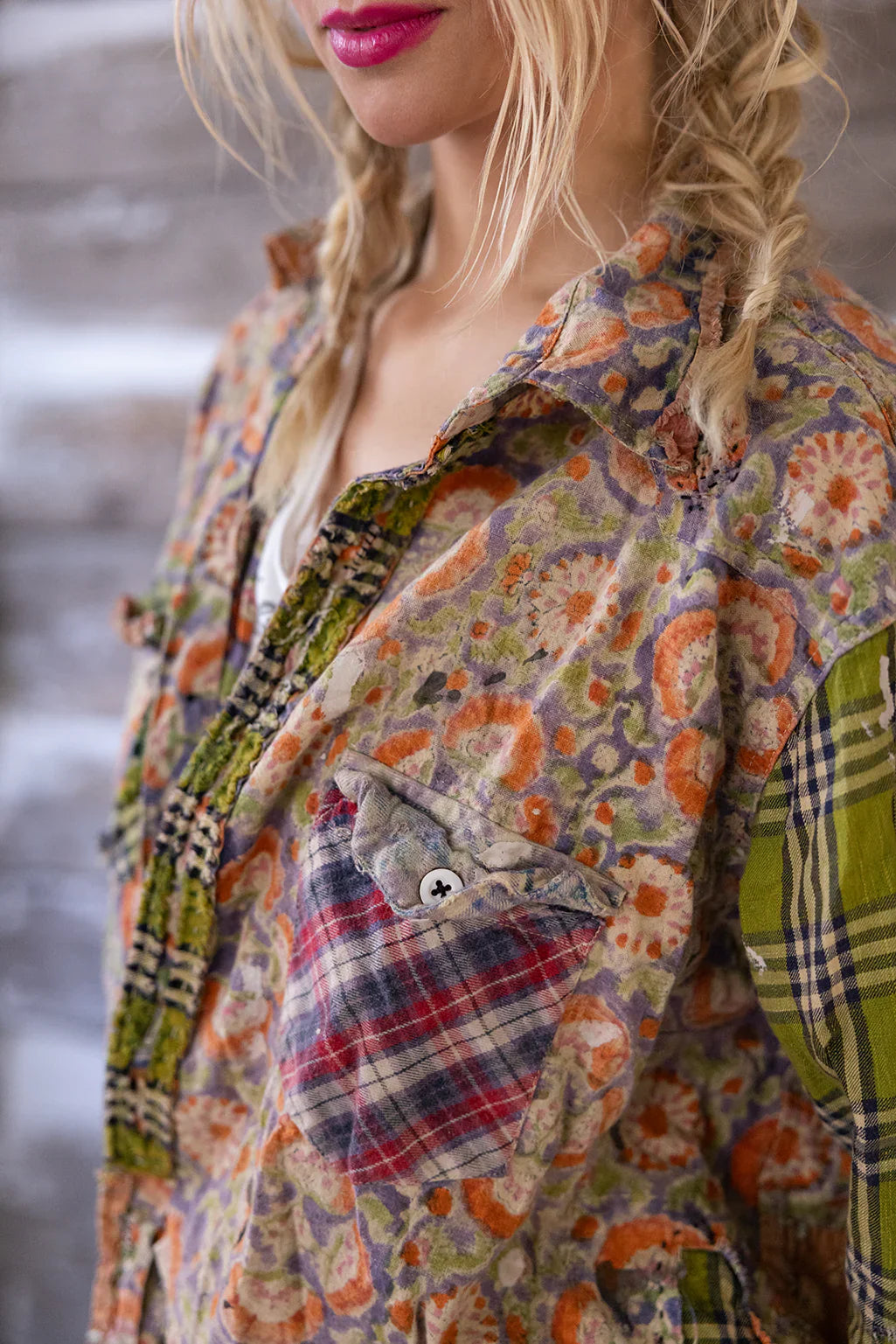 Magnolia Pearl Piecewise Kelly Western Shirt - Marrakech