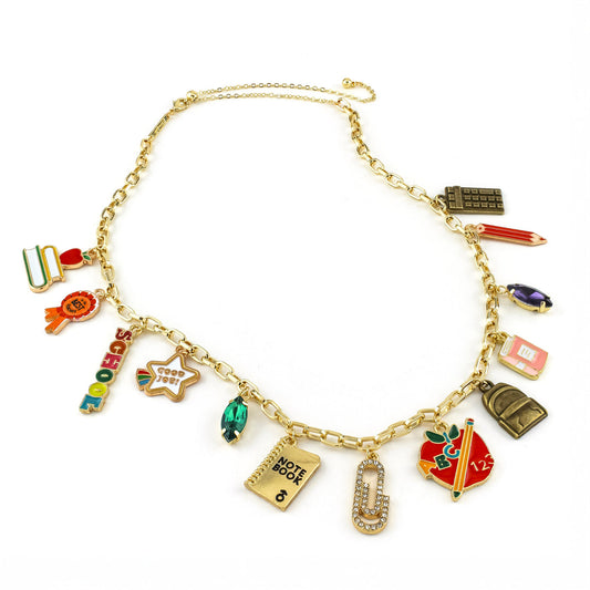 Erimish Teacher Charm Necklace