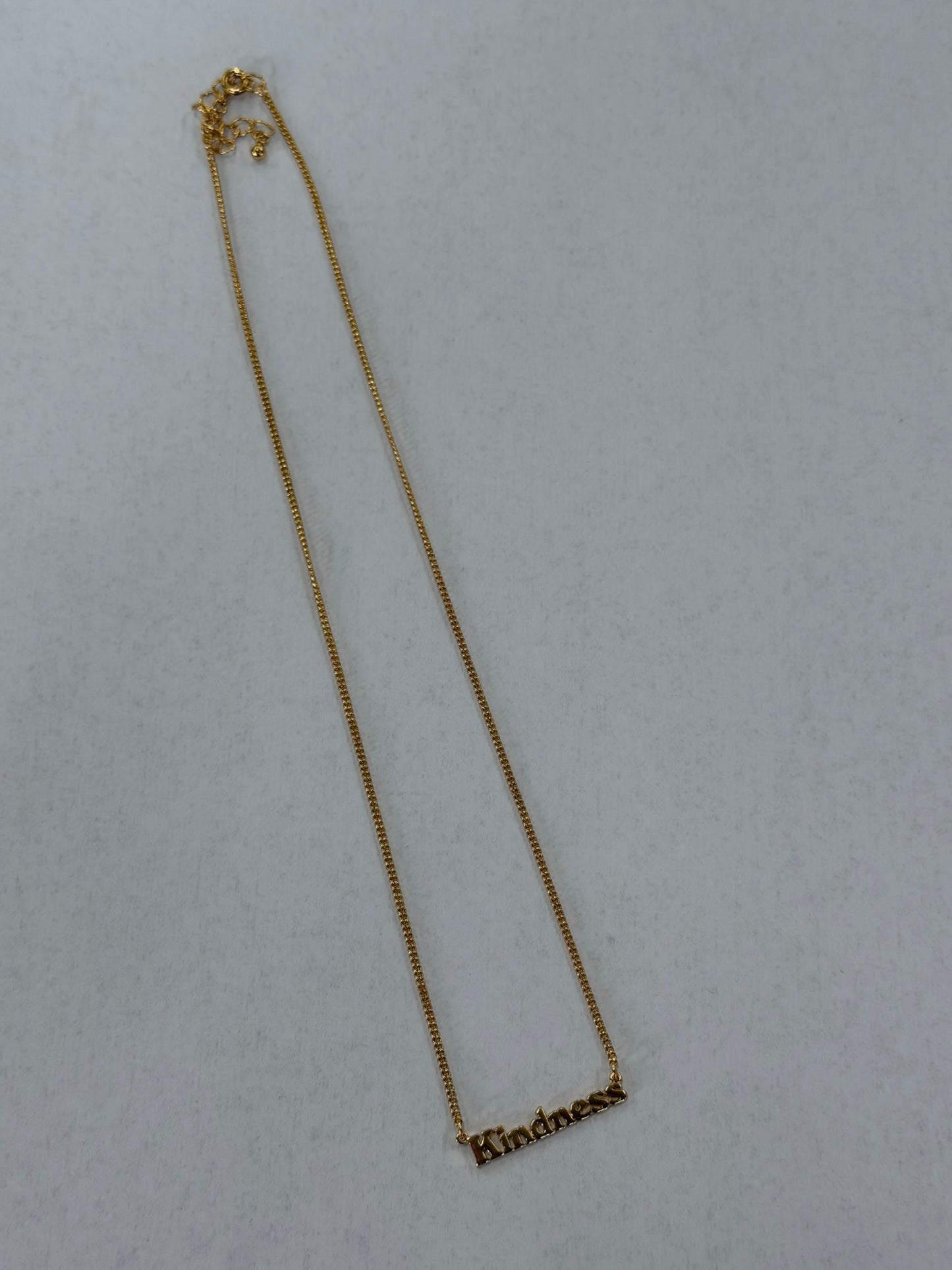 Kindness Gold Necklace