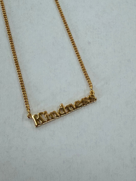 Kindness Gold Necklace