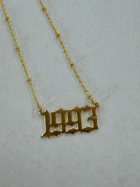 1993 Gold Necklace