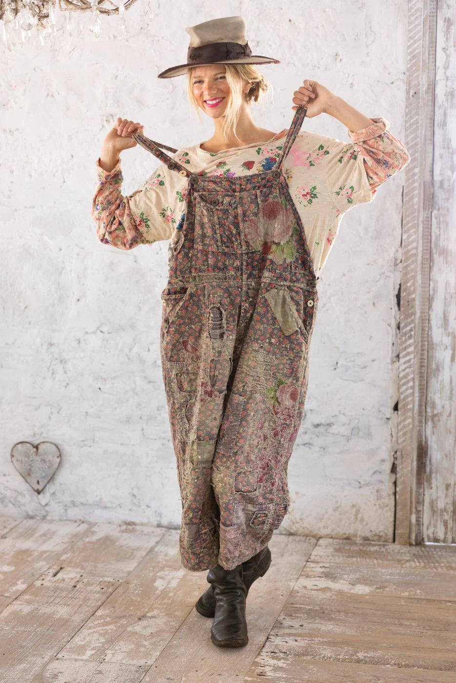 Magnolia Pearl Benjamin Wide Leg Overalls - Fruit Market