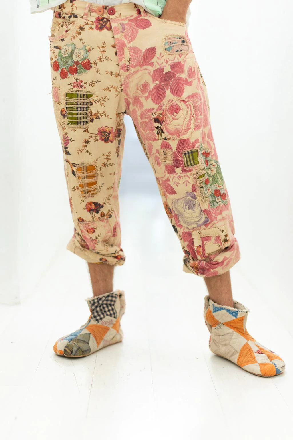Magnolia Pearl Floral Miner Denims - Strawberry Patch