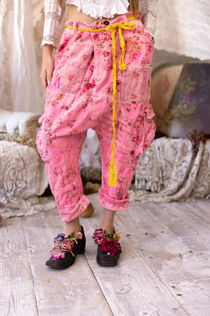 Magnolia Pearl Floral Pasha Cargo Pants - Azalea