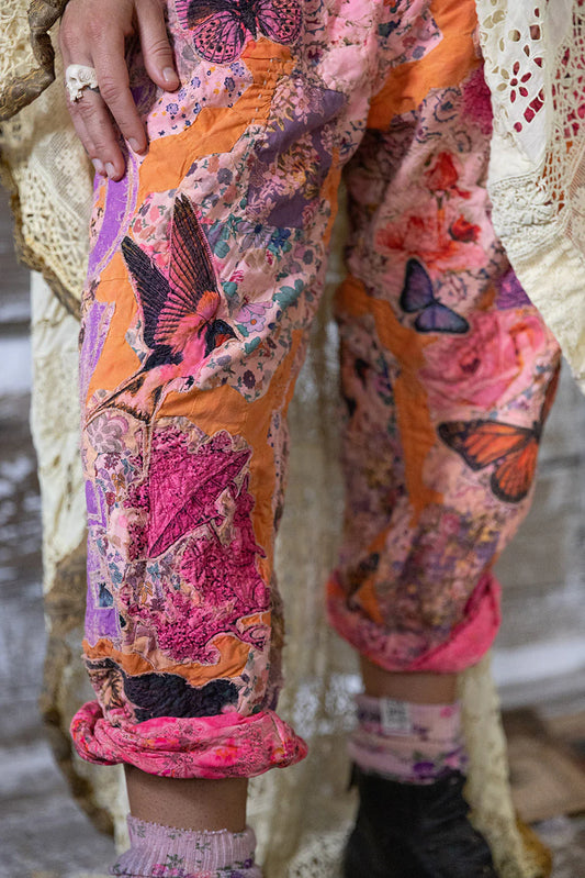 Magnolia Pearl Quilt Nature Love Miner Pants - Azalea