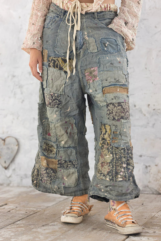 Magnolia Pearl Linen Dani Blues Denims - Washed Indigo