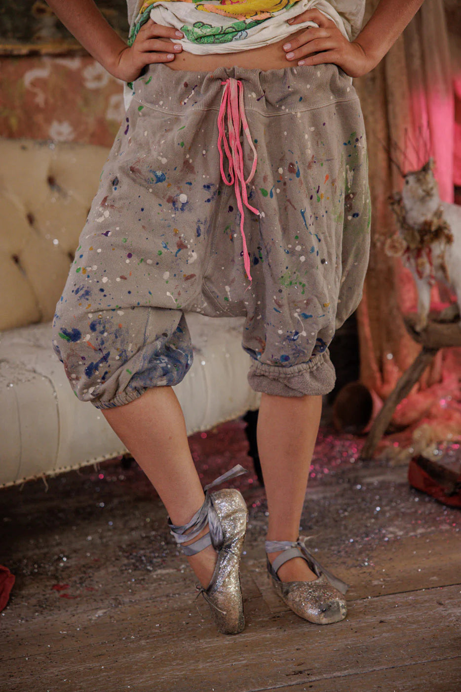 Magnolia Pearl PJB La Jolla Joggers - Earl Grey