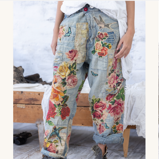 Magnolia Pearl Quilts and Roses Miner Pants