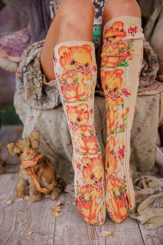Magnolia Pearl Mister Sunshine Big Dipper Socks - Little Flower