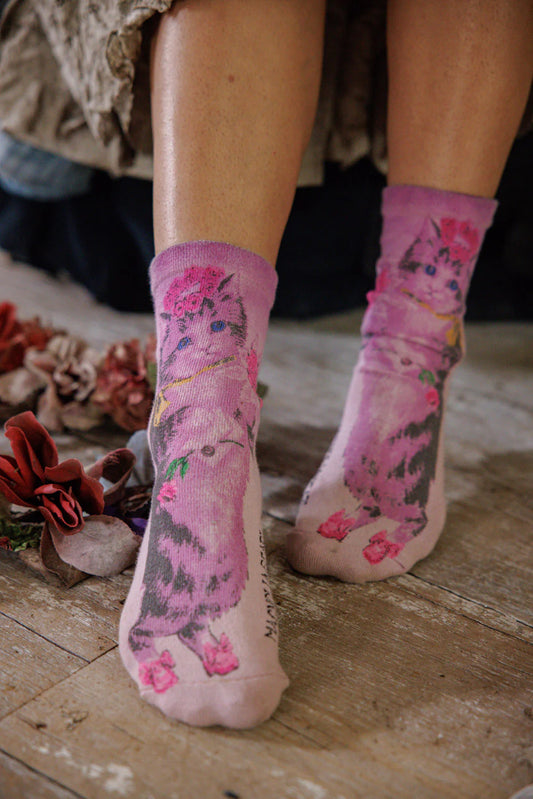 Magnolia Pearl Margaret MP Socks - Allium Dip Dye