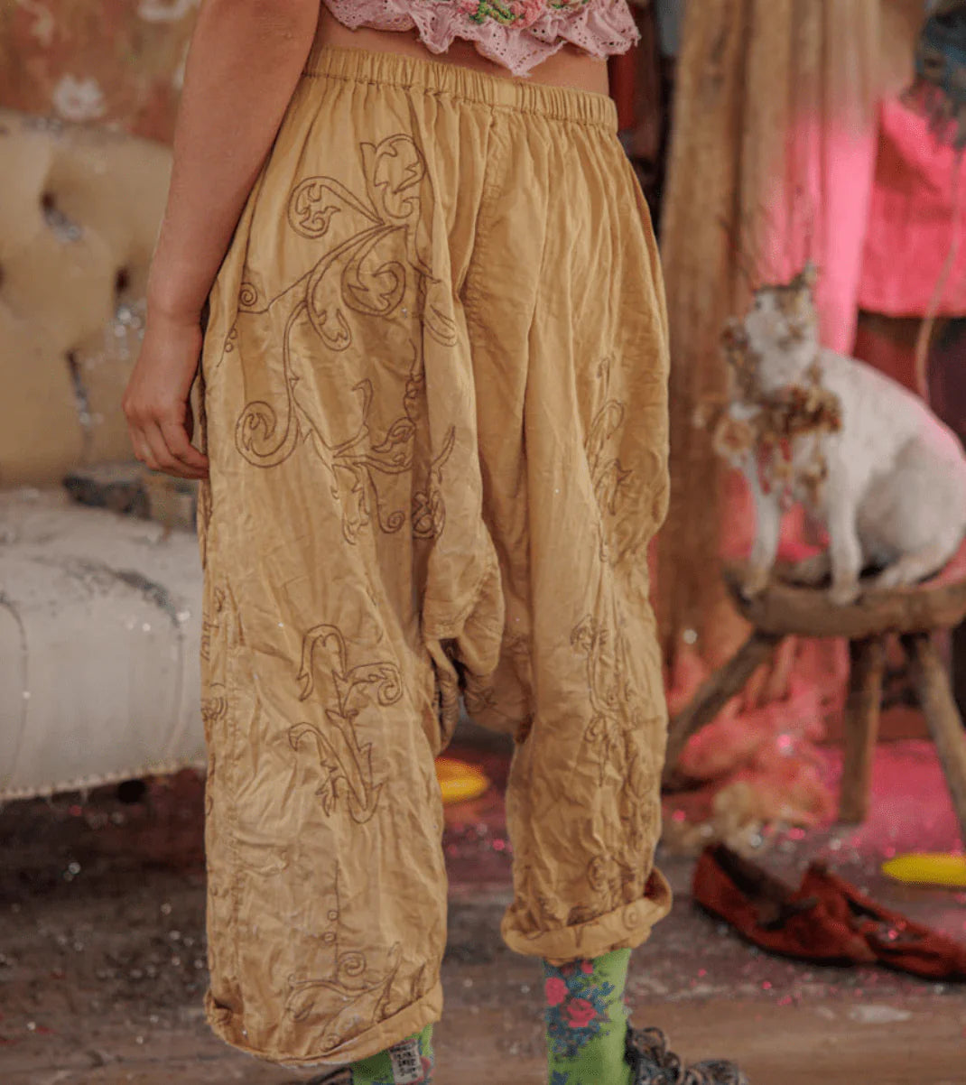 Magnolia Pearl Dragon Garçon Trousers - Marigold