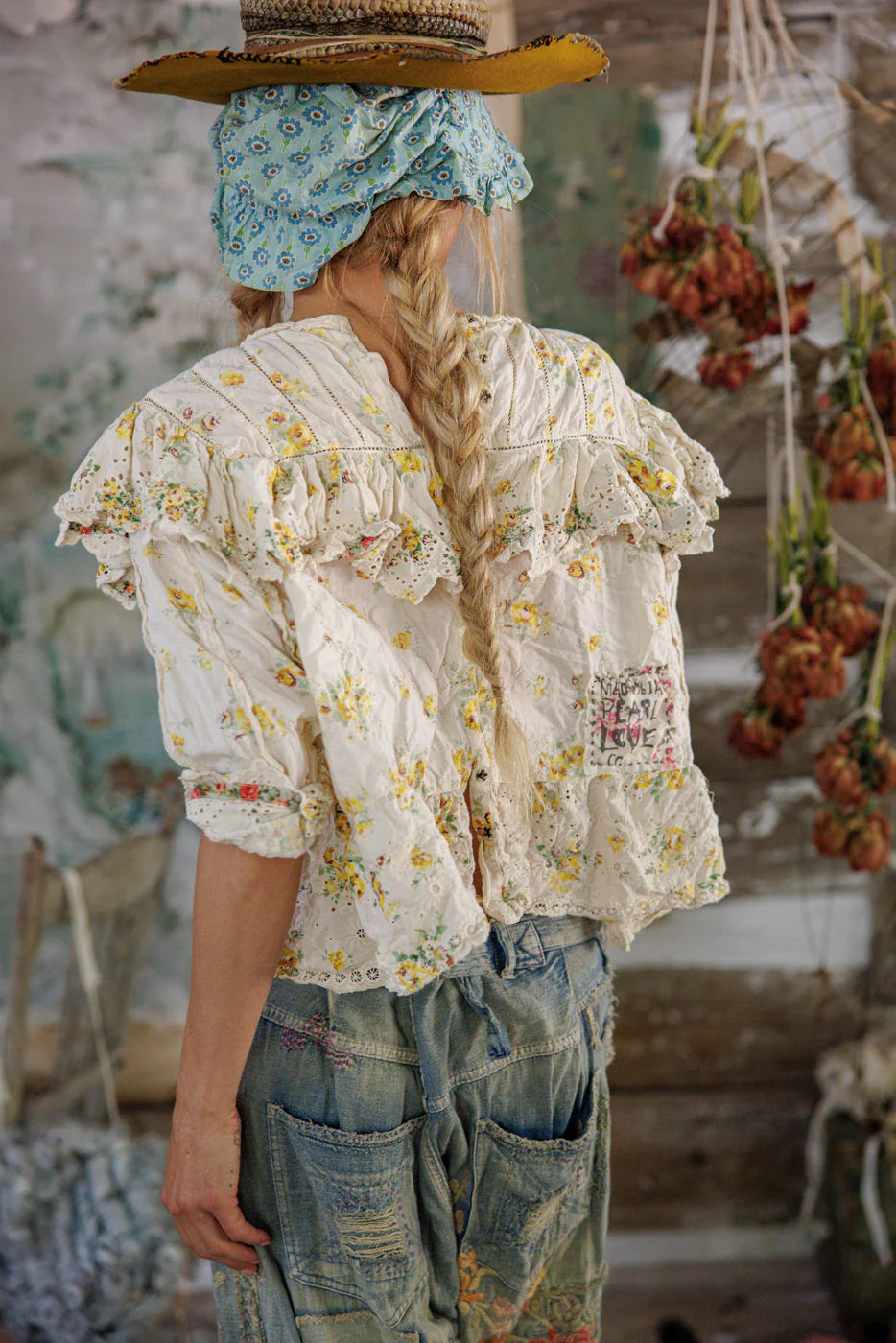 Magnolia Pearl Eadred Eyelet Blouse - Lauretta