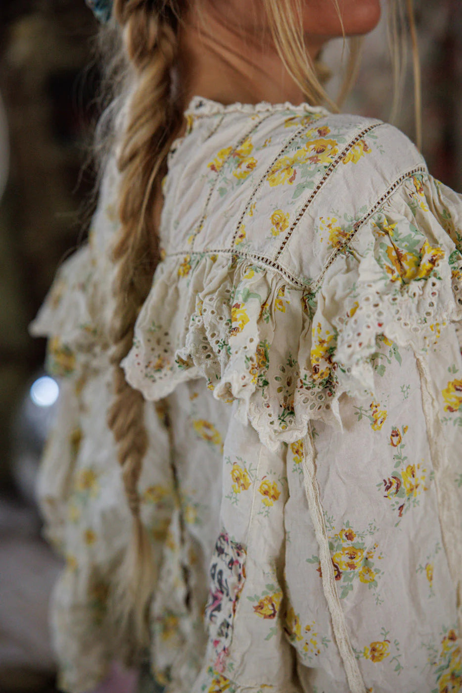 Magnolia Pearl Eadred Eyelet Blouse - Lauretta